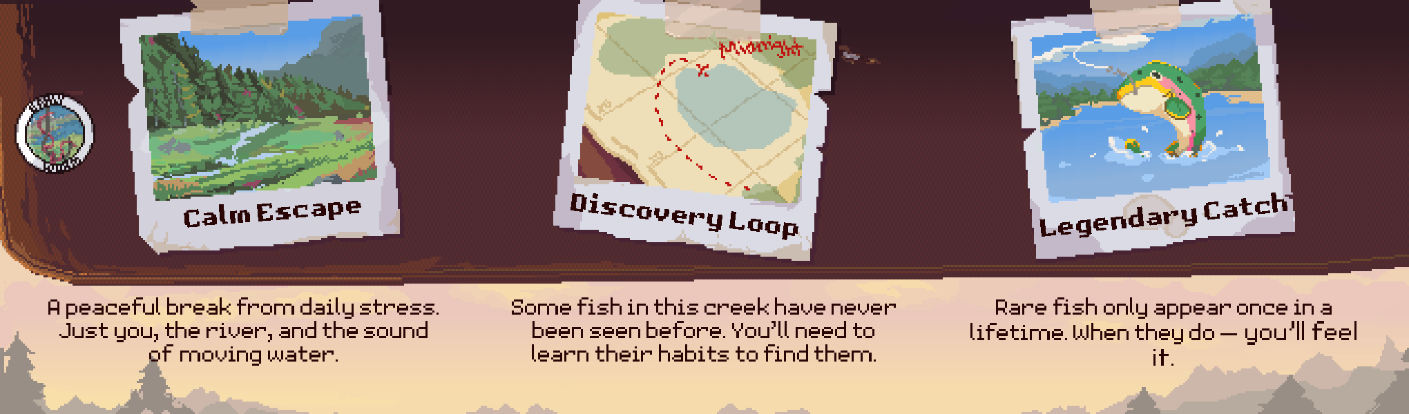 Calm Escape, Discovery Loop, Legendary Catches