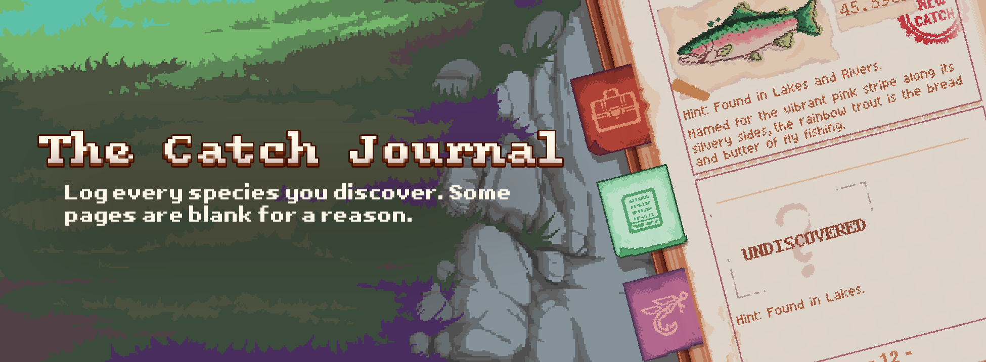 The Catch Journal - Log every species you discover